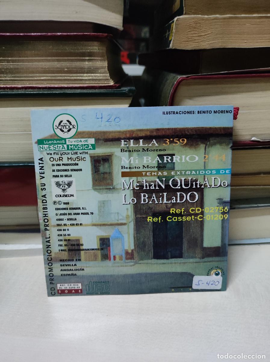 CDs de m&uacute;sica: Benito Moreno &ndash; Ella / Mi Barrio - Foto 2