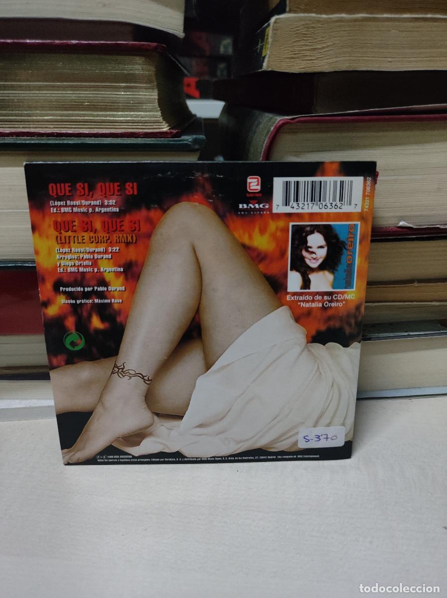 CDs de m&uacute;sica: Natalia Oreiro &ndash; Que Si, Que Si - Foto 2