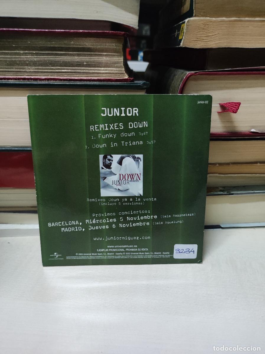 CDs de m&uacute;sica: Junior &ndash; Remixes Down - Foto 2