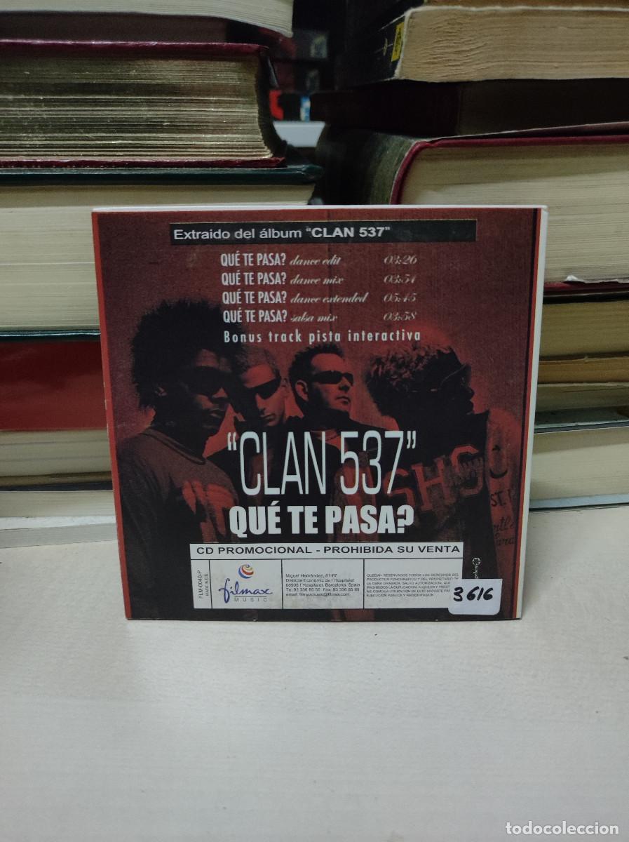 CDs de m&uacute;sica: Clan 537 &ndash; &iquest;Qu&egrave; Te Pasa? - Foto 2
