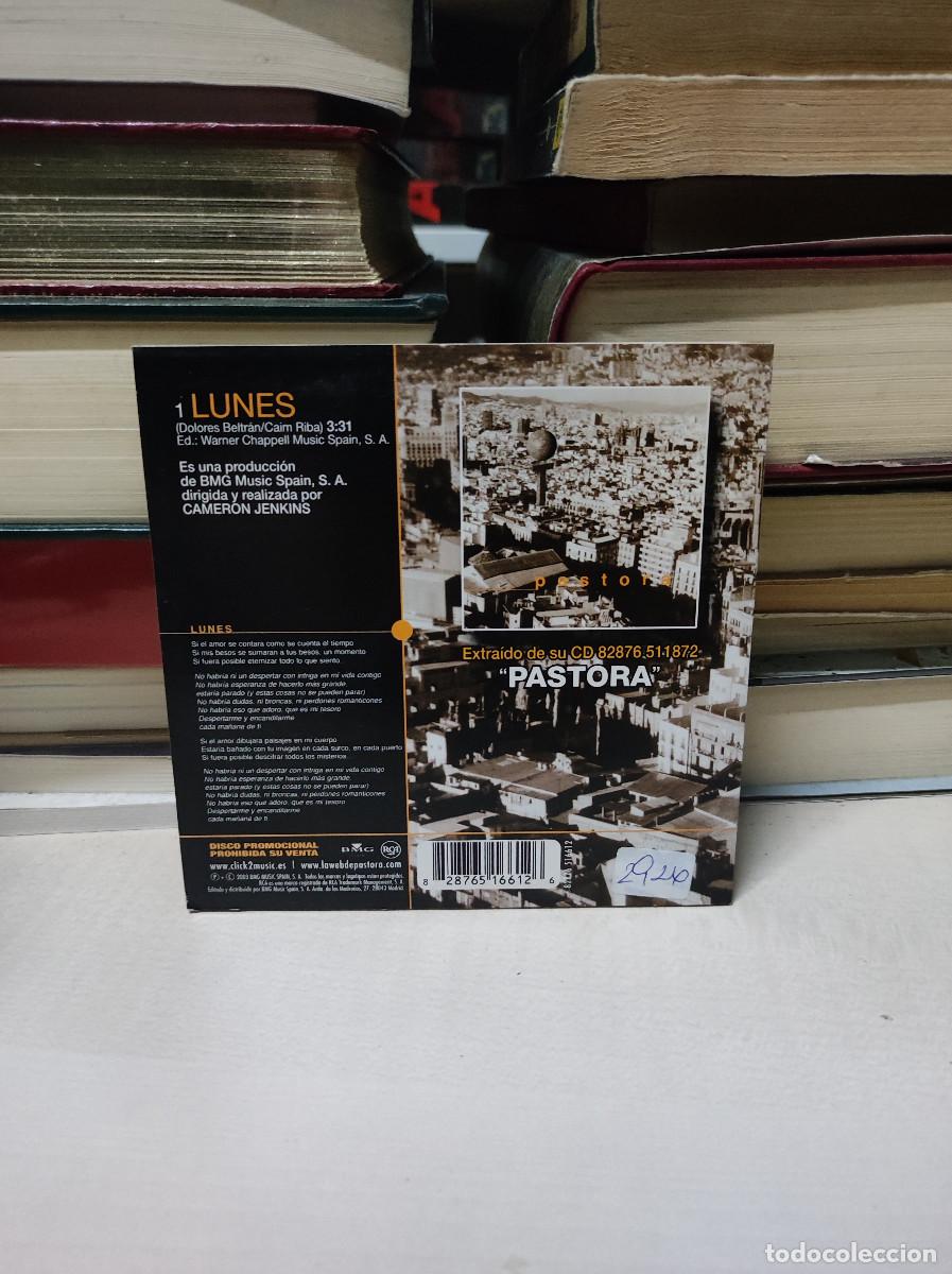 CDs de m&uacute;sica: Pastora &ndash; Lunes - Foto 2
