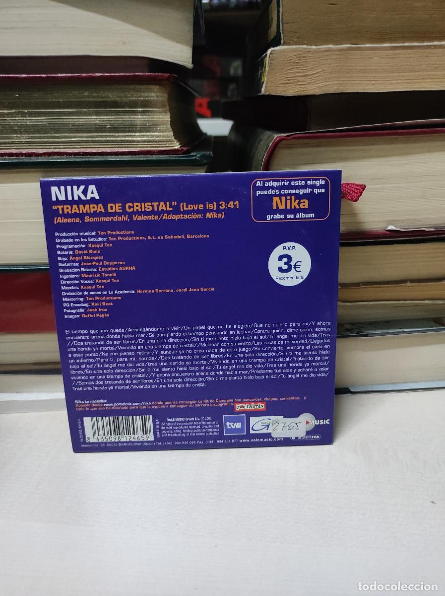 CDs de m&uacute;sica: Nika &ndash; Trampa De Cristal - Foto 2