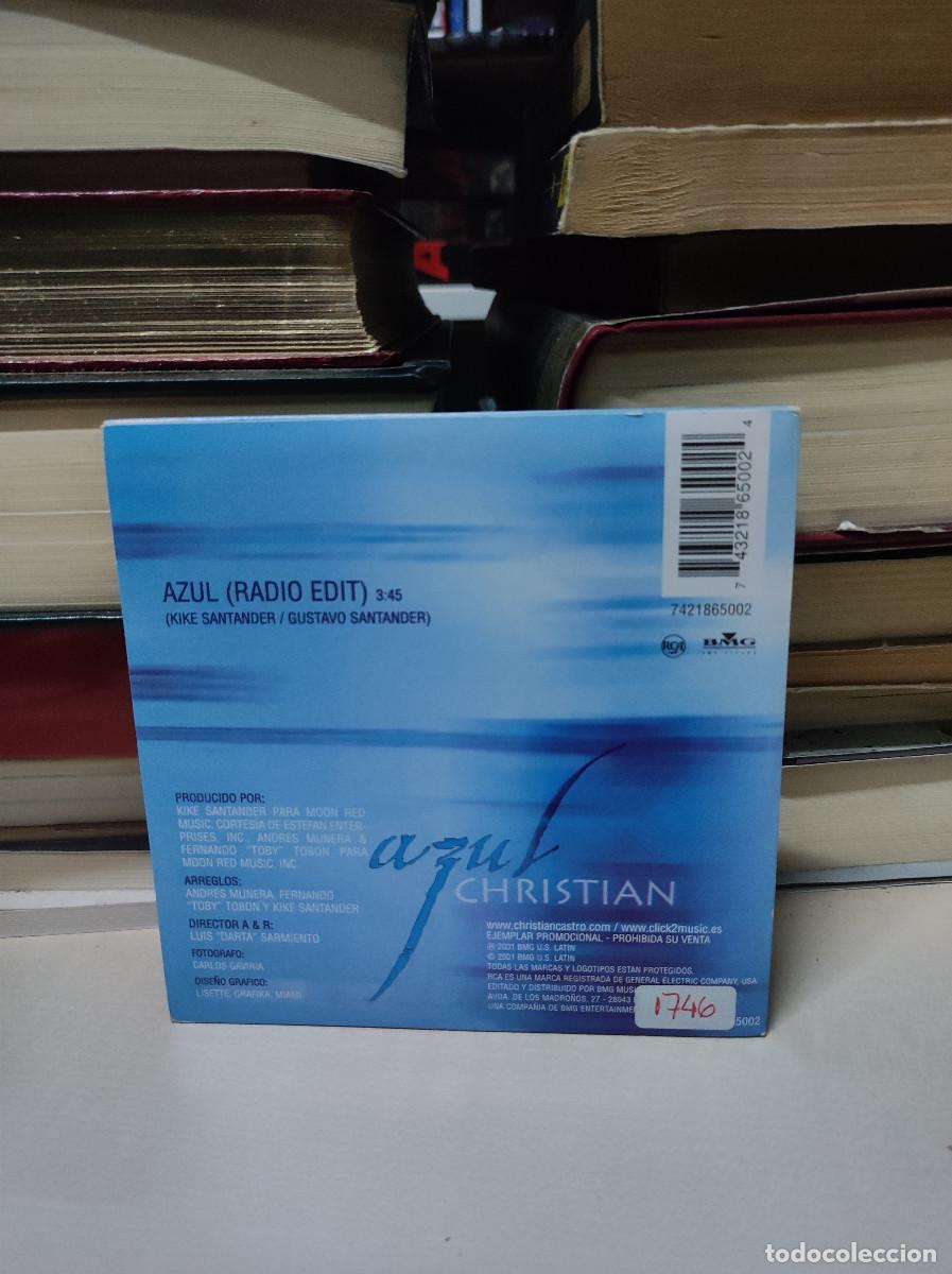 CDs de m&uacute;sica: Christian Castro &ndash; Azul - Foto 2