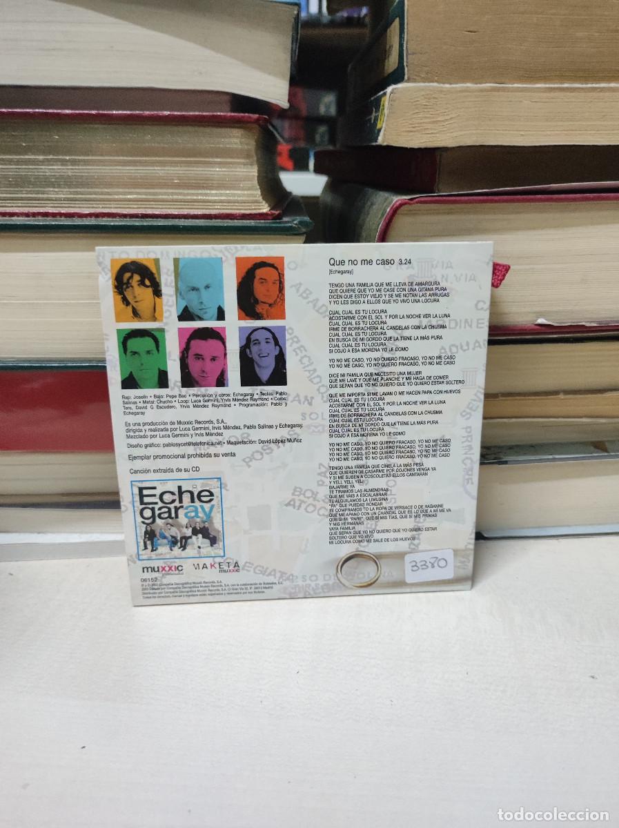 CDs de m&uacute;sica: Echegaray &ndash; ...Que No Me Caso - Foto 2