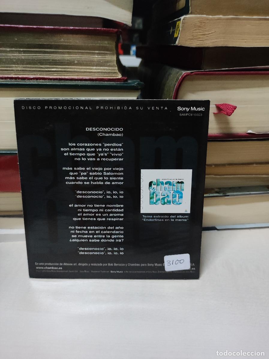 CDs de m&uacute;sica: Chambao &ndash; Desconocido - Foto 2