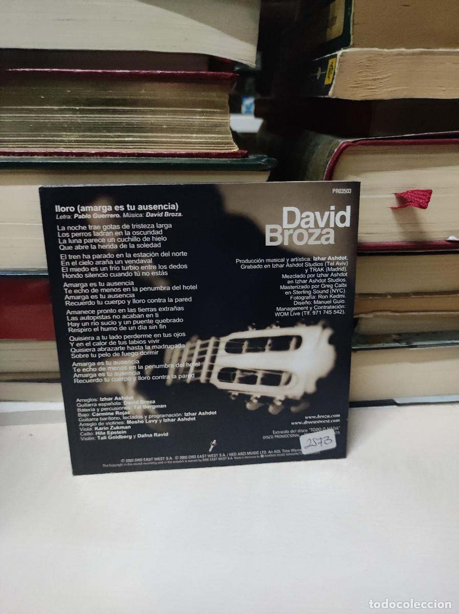 CDs de m&uacute;sica: DAVID BROZA LLORO - Foto 2