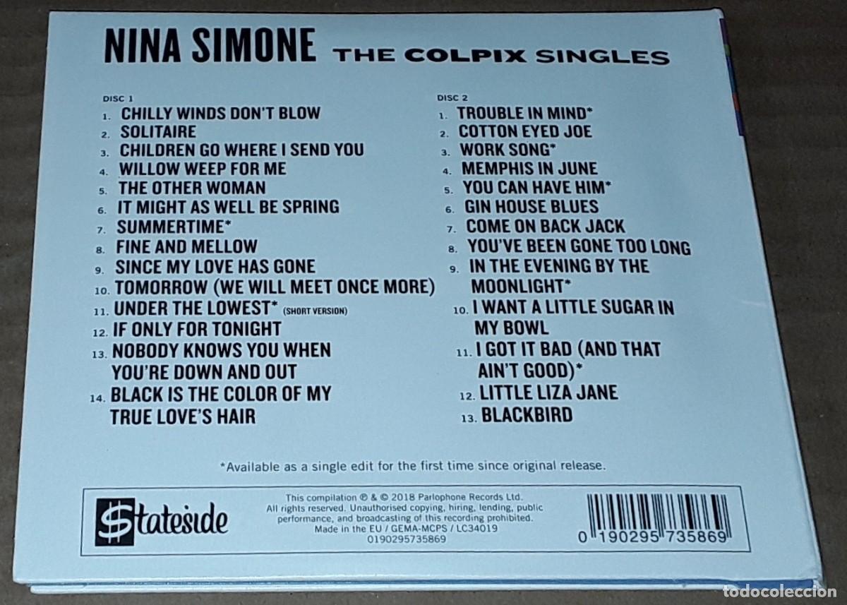 CDs de m&uacute;sica: 2 CD - NINA SIMONE - THE COLPIX SINGLES - DIGIPACK - Foto 3