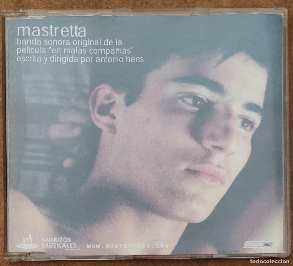 CDs de m&uacute;sica: MASTRETTA - B.S.O. EN MALAS COMPA&Ntilde;IAS (CD SINGLE) 2000 - 3 TEMAS - Foto 1