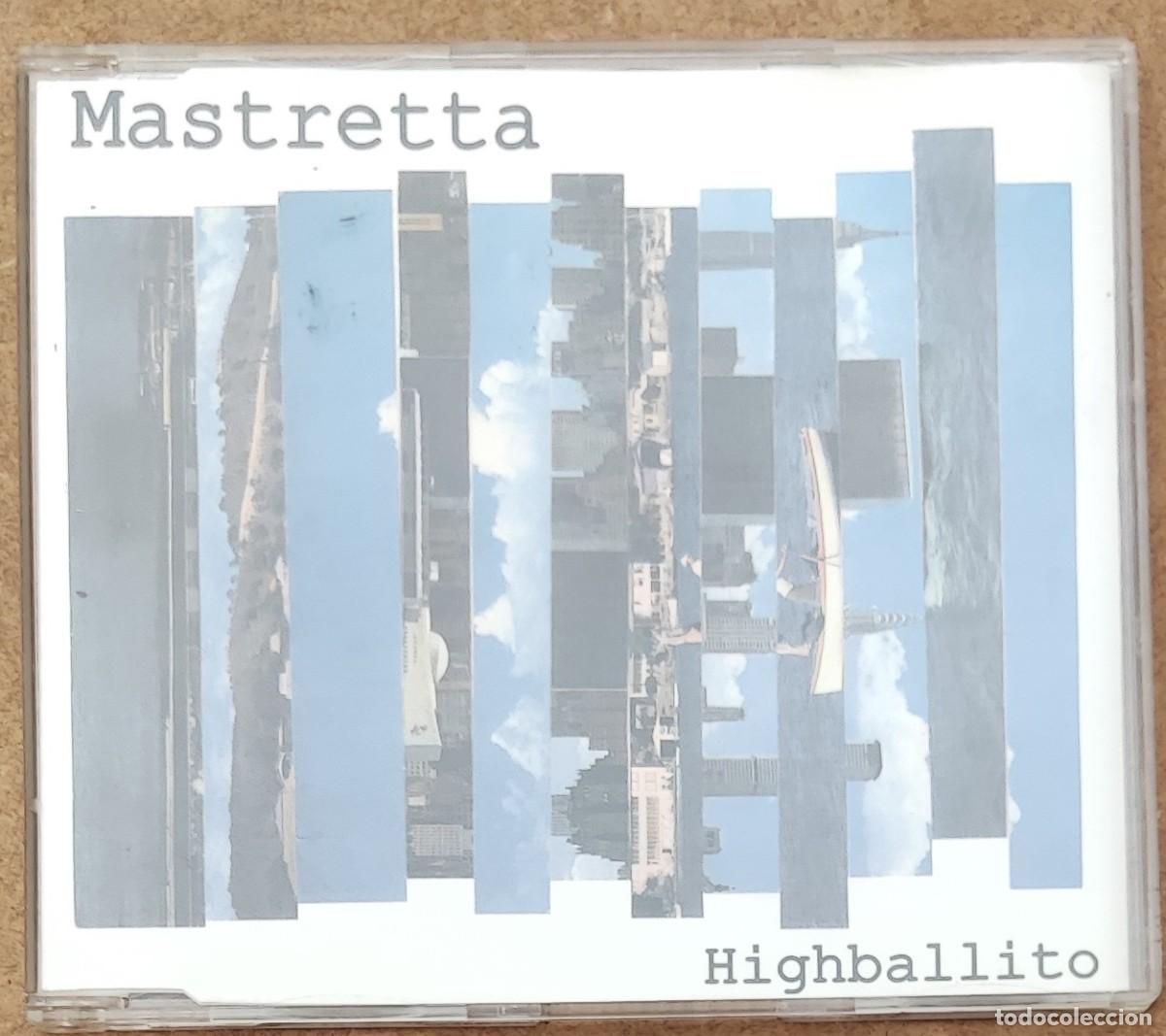 CDs de m&uacute;sica: MASTRETTA - HIGHBALLITO (CD SINGLE) 1998 - 3 TEMAS - Foto 1