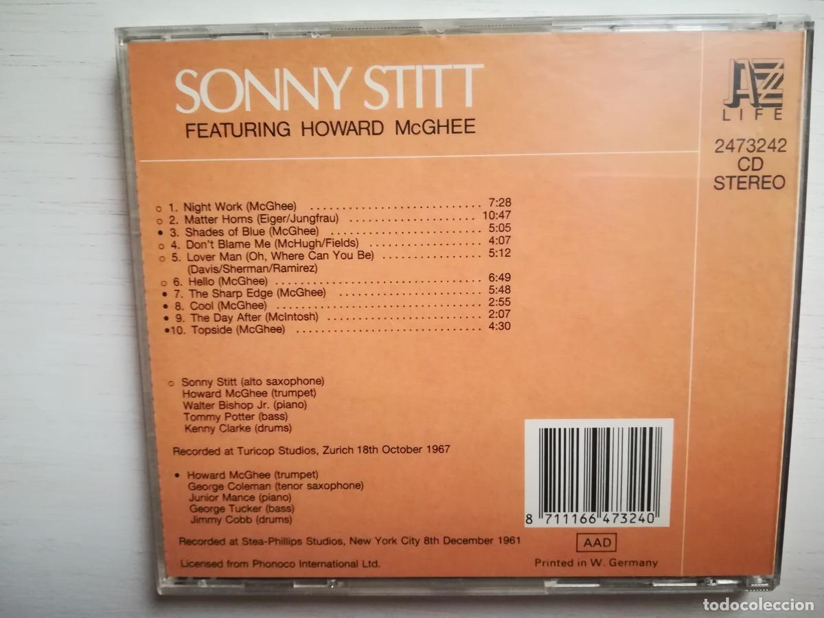 CDs de m&uacute;sica: Sonny Stitt. Featuring Howard McGhee. CD - Foto 2