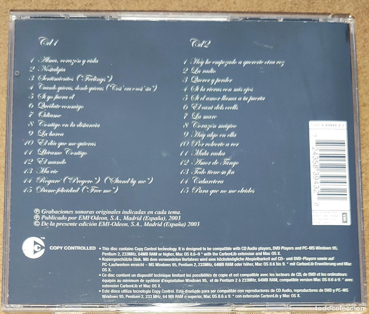 CDs de m&uacute;sica: DYANGO - 30 GRANDES EXITOS (2CD) 2003 - 30 TEMAS - Foto 4
