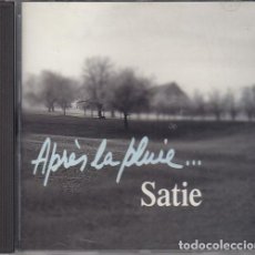 CDs de Música: SATIE - APRES LA PLUIE ( DESPUES DE LA LLUVIA - PIANO PASCAL ROGE - CD DECCA. Lote 371648906