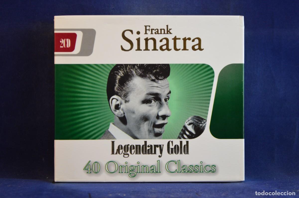 CDs de m&uacute;sica: FRANK SINATRA - LEGENDARY GOLD, 40 ORIGINAL CLASSICS - 2 CD - Foto 1