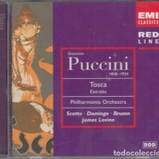 CDs de Música: TOSCA - ESTRACTOS - PUCCINI - PLACIDO DOMINGO - CD EMI. Lote 371663031
