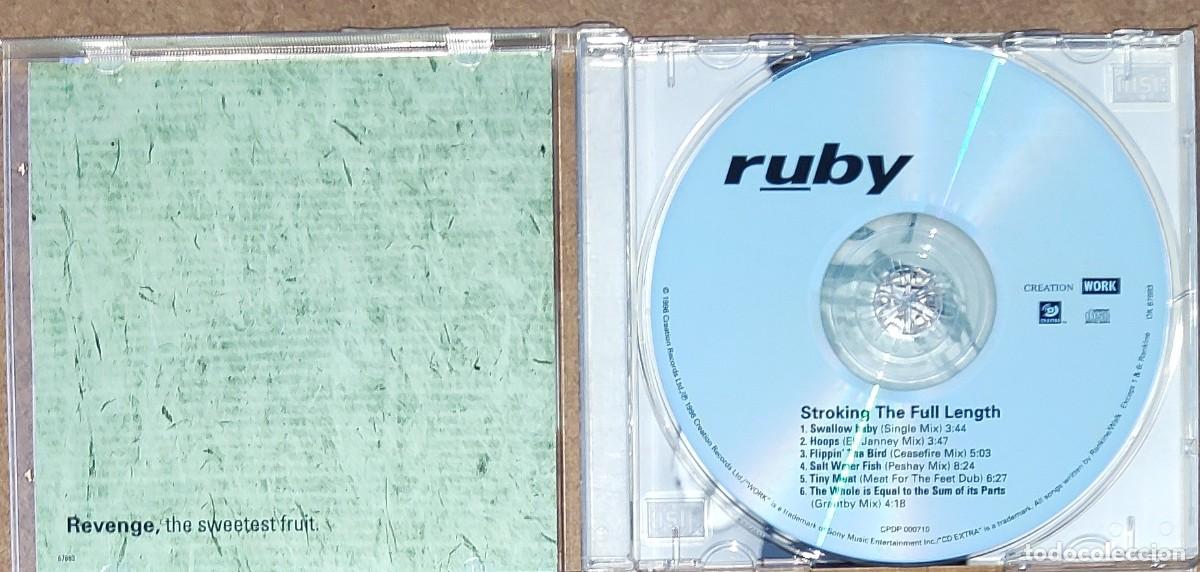 CDs de m&uacute;sica: RUBY - STROKING THE FULL LENGTH (CD) 1996 - 6 TEMAS - Foto 2