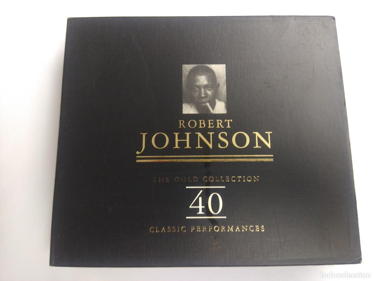CDs de m&uacute;sica: ROBERT JOHNSON/THE GOLD COLLECTION/CD DOBLE. - Foto 1