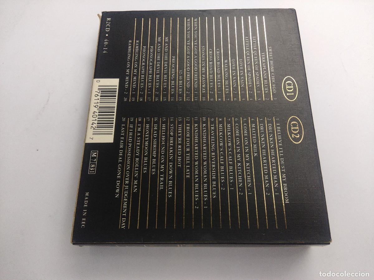 CDs de m&uacute;sica: ROBERT JOHNSON/THE GOLD COLLECTION/CD DOBLE. - Foto 5