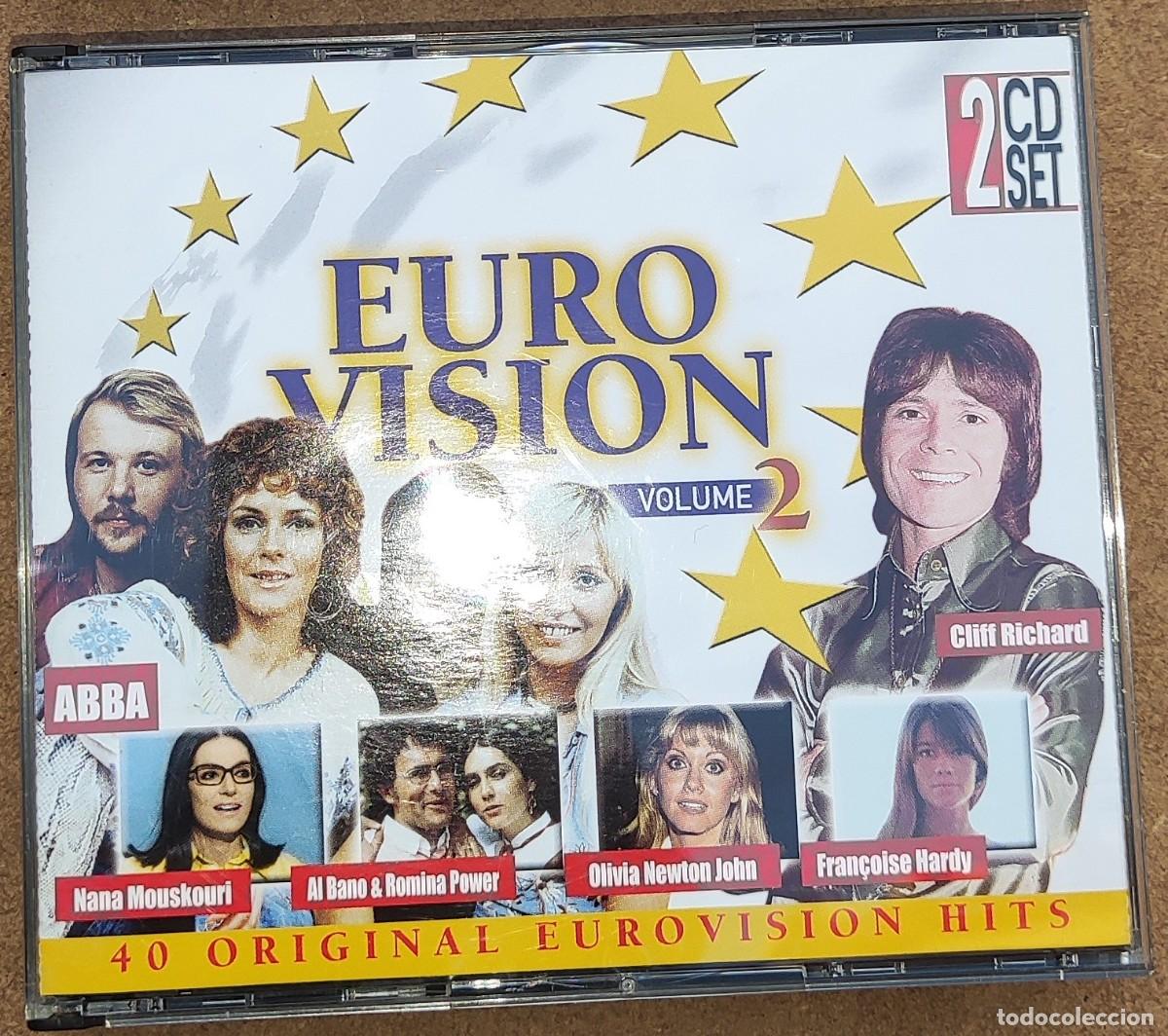 CDs de m&uacute;sica: VARIOS - EUROVISION VOL. 2 (2CD) 2002 - 40 EXITOS - Foto 1