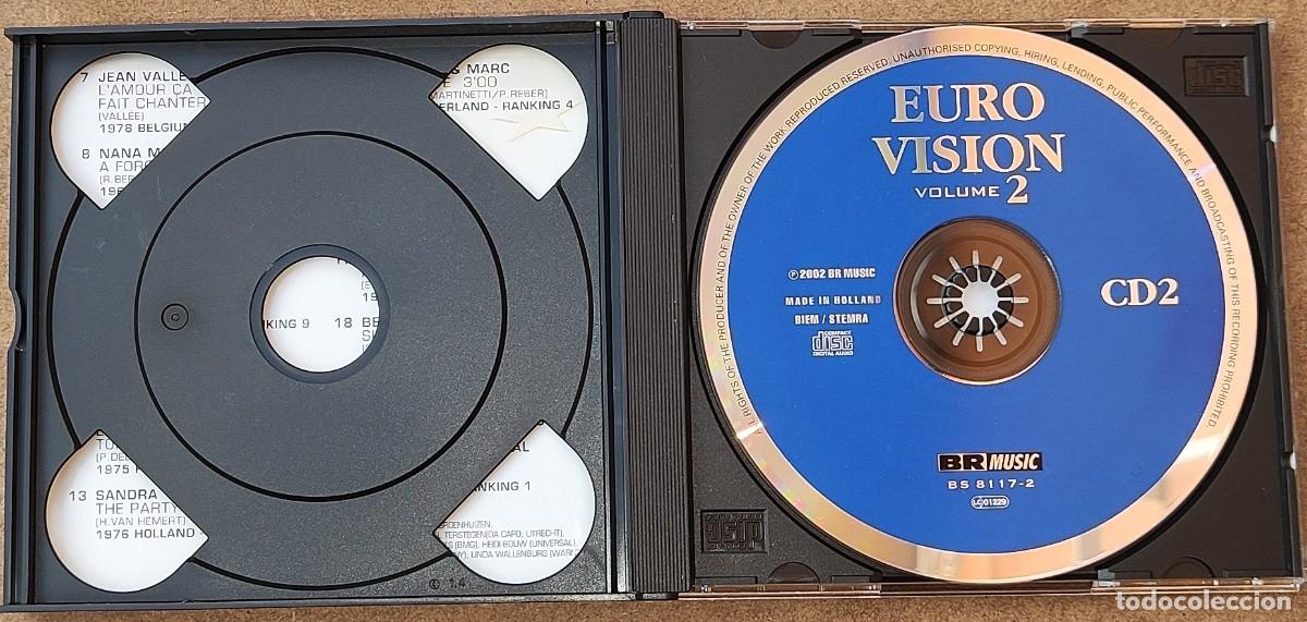 CDs de m&uacute;sica: VARIOS - EUROVISION VOL. 2 (2CD) 2002 - 40 EXITOS - Foto 3