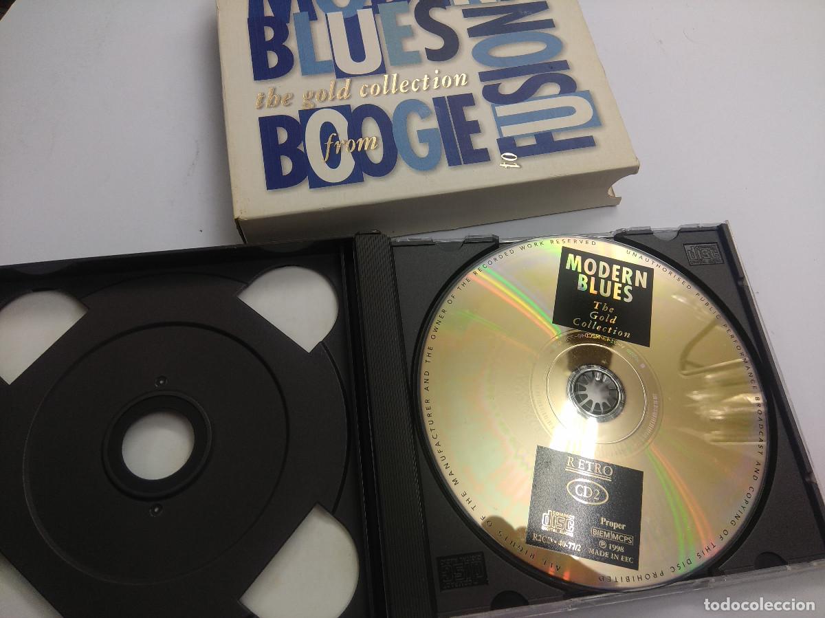 CDs de m&uacute;sica: MODERN BLUES/THE GOLD COLLECTION/CD DOBLE. - Foto 3