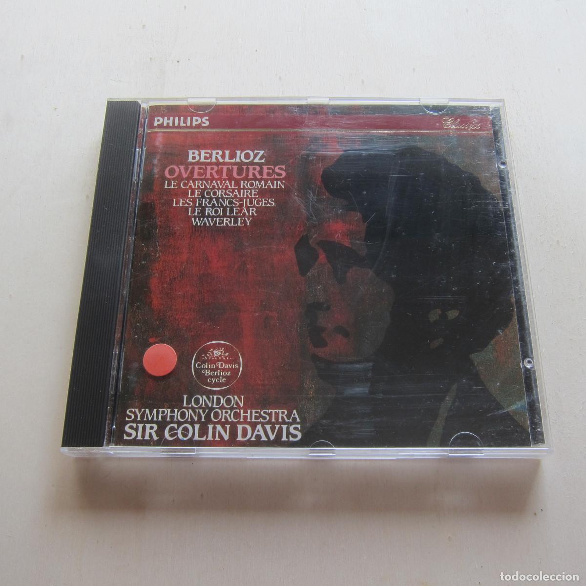 CDs de m&uacute;sica: BERLIOZ. OVERTURES - COLIN DAVIS (PHILIPS) CD - Foto 1