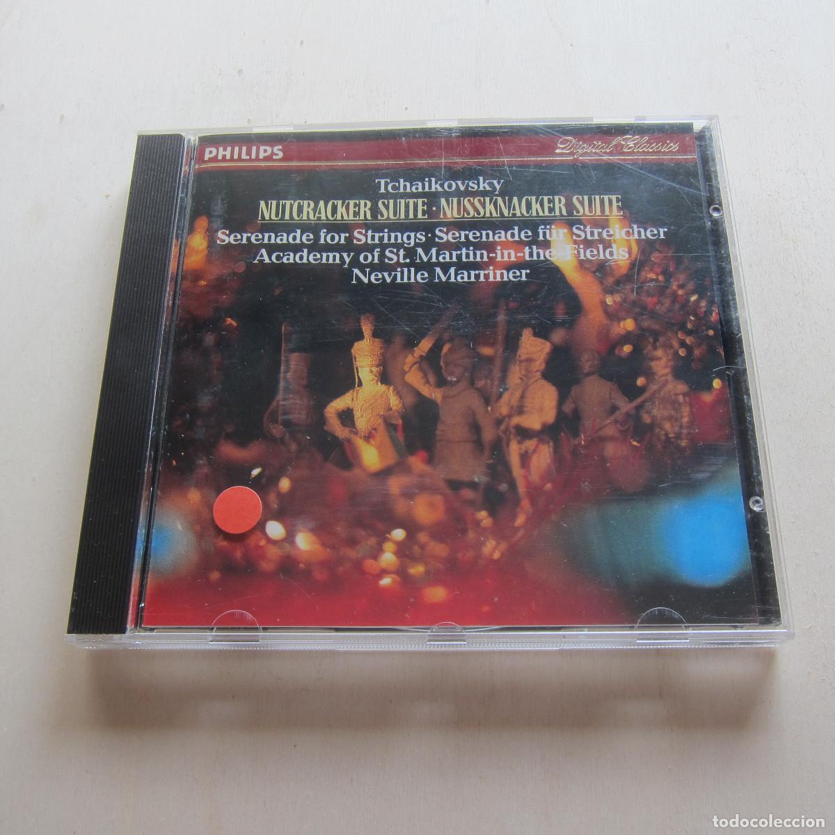 CDs de m&uacute;sica: TCHAIKOVSKY. NUTCRACKER - NEVILLE MARRINER (PHILIPS) CD - Foto 1