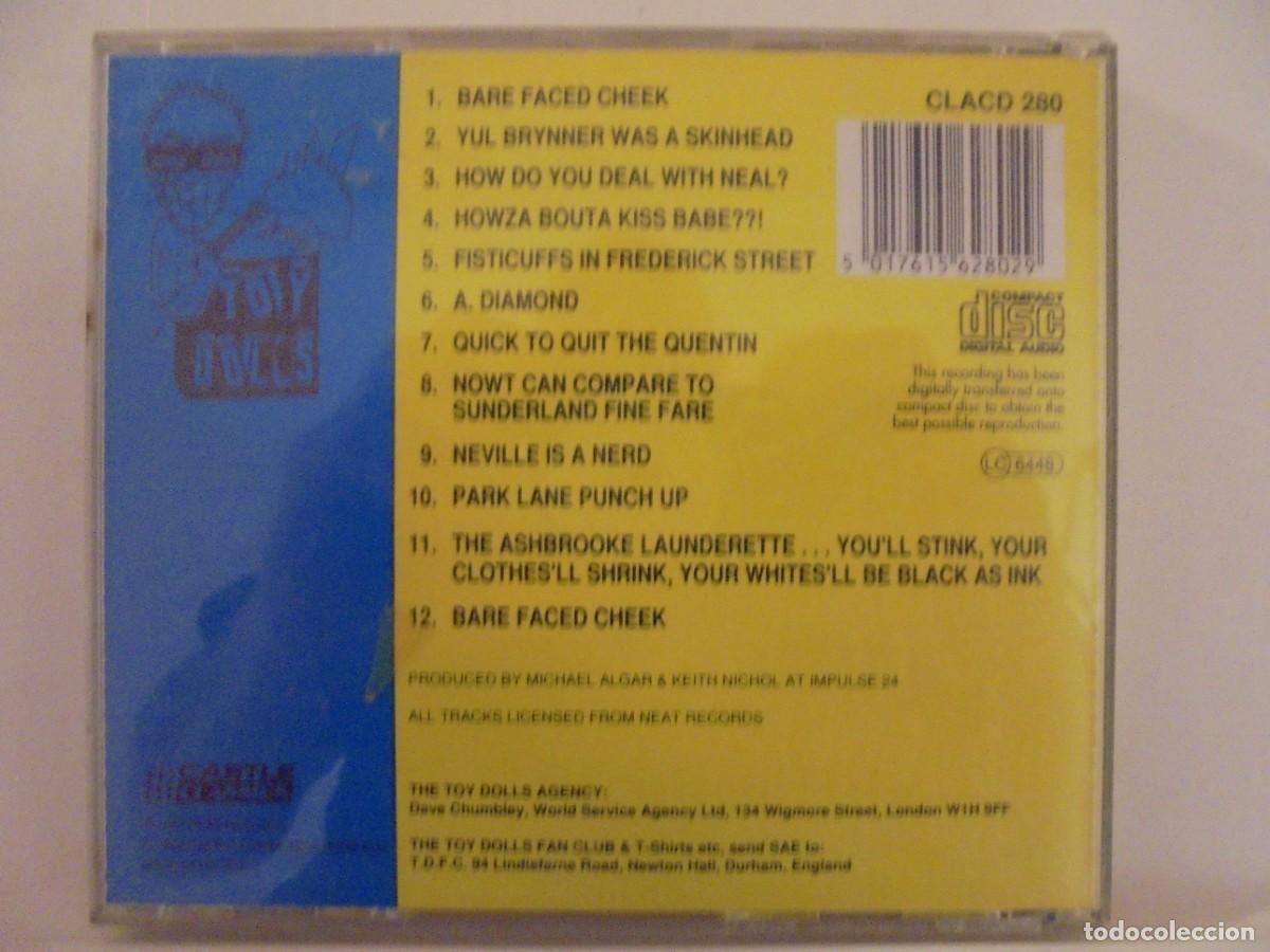 CDs de m&uacute;sica: TOY DOLLS. BARE FACED CHEEK. COMPACTO. - Foto 2