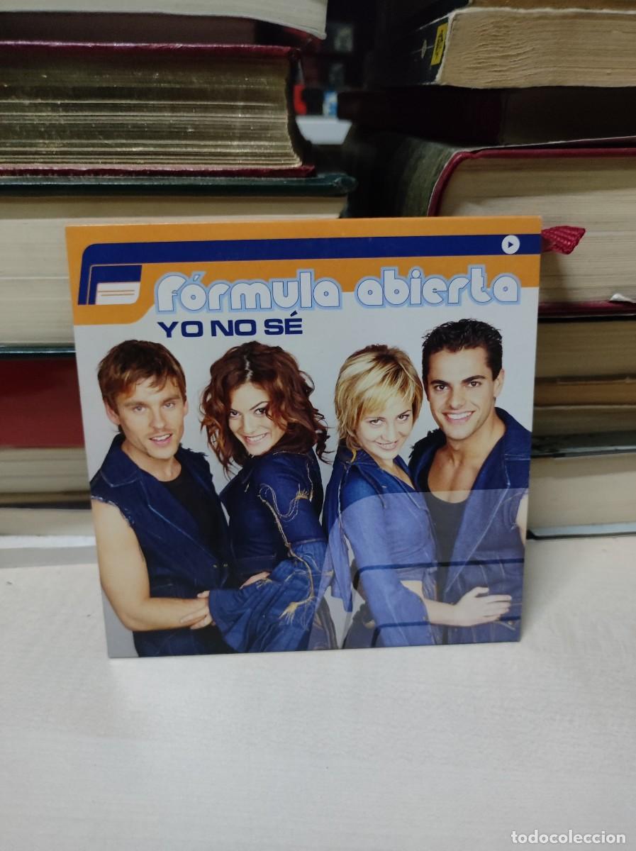 CDs de m&uacute;sica: F&oacute;rmula Abierta &ndash; Yo No S&eacute; - Foto 1
