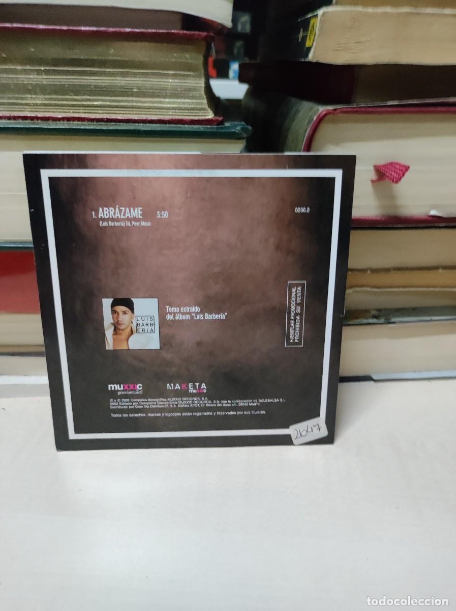 CDs de m&uacute;sica: Luis Barber&iacute;a &ndash; Abr&aacute;zame - Foto 2