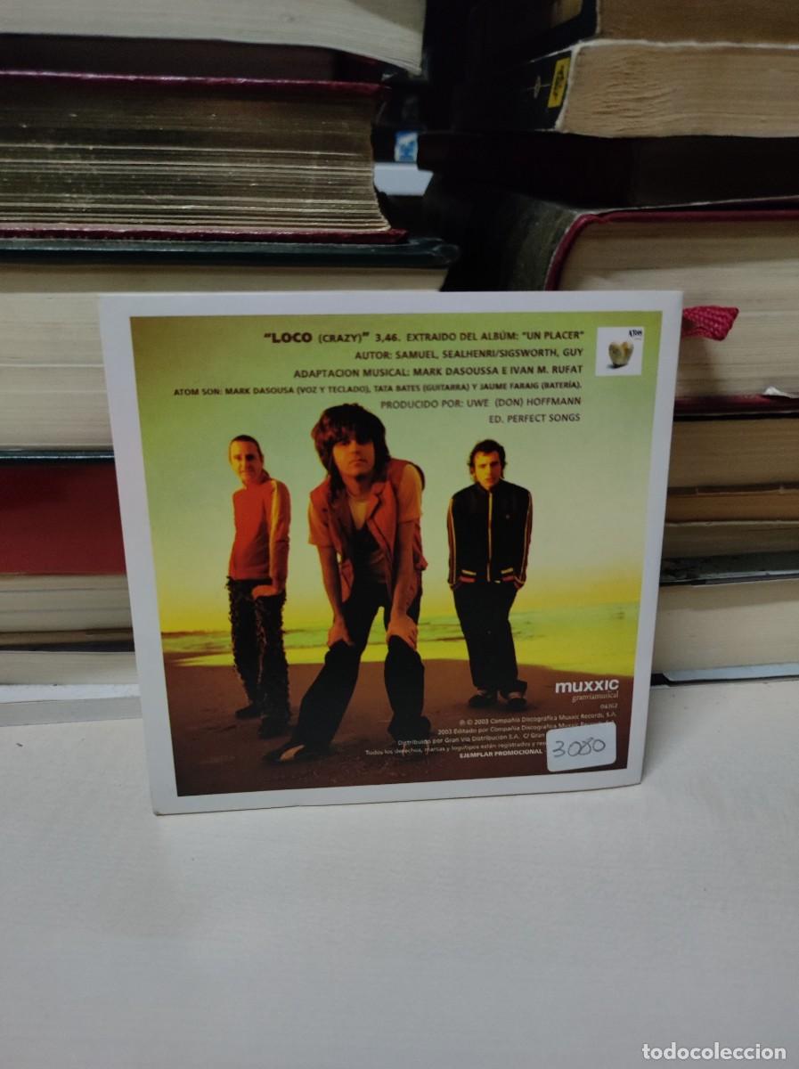 CDs de m&uacute;sica: Atom &ndash; Loco (Crazy) - Foto 2