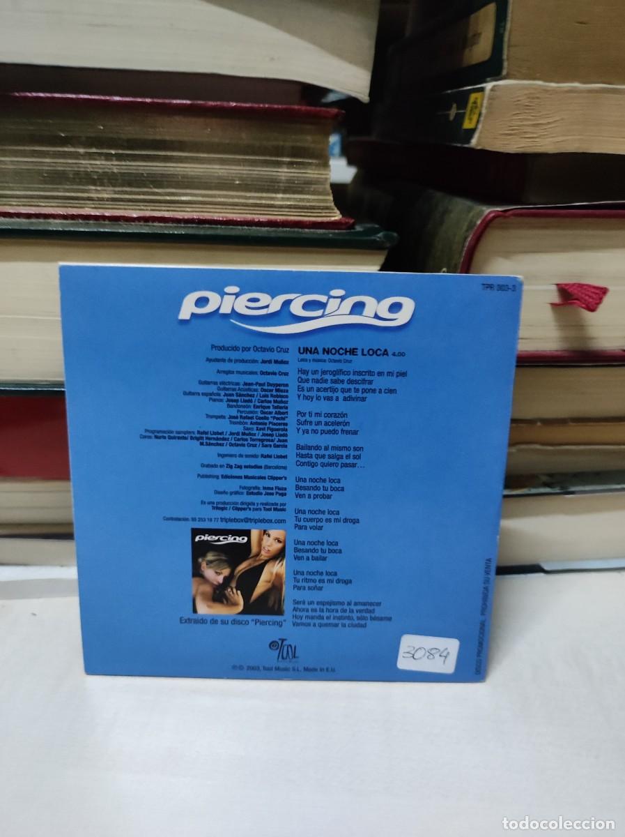 CDs de m&uacute;sica: Piercing &ndash; Una Noche Loca - Foto 2