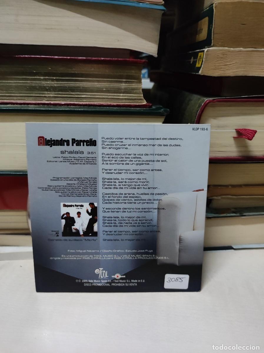 CDs de m&uacute;sica: Alejandro Parre&ntilde;o &ndash; Shalala - Foto 2
