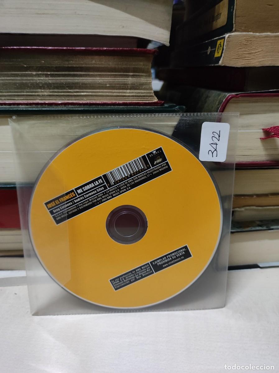 CDs de m&uacute;sica: Jos&eacute; &rdquo;El Franc&eacute;s&rdquo; &ndash; Me Sobra La Fe - Foto 2