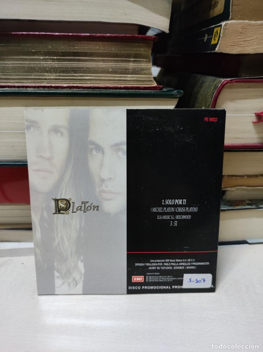 CDs de m&uacute;sica: Platon &ndash; S&oacute;lo Por Ti - Foto 2