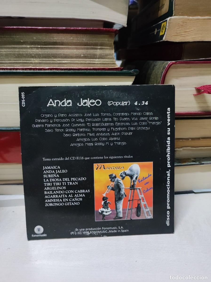 CDs de m&uacute;sica: Manteca &ndash; Anda Jaleo - Foto 2