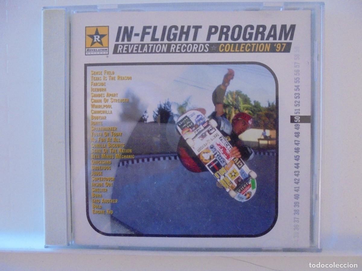 CDs de m&uacute;sica: IN-FLIGHT PROGRAM. REVELATION RECORDS COLLECTION 97. COMPACTO. - Foto 1