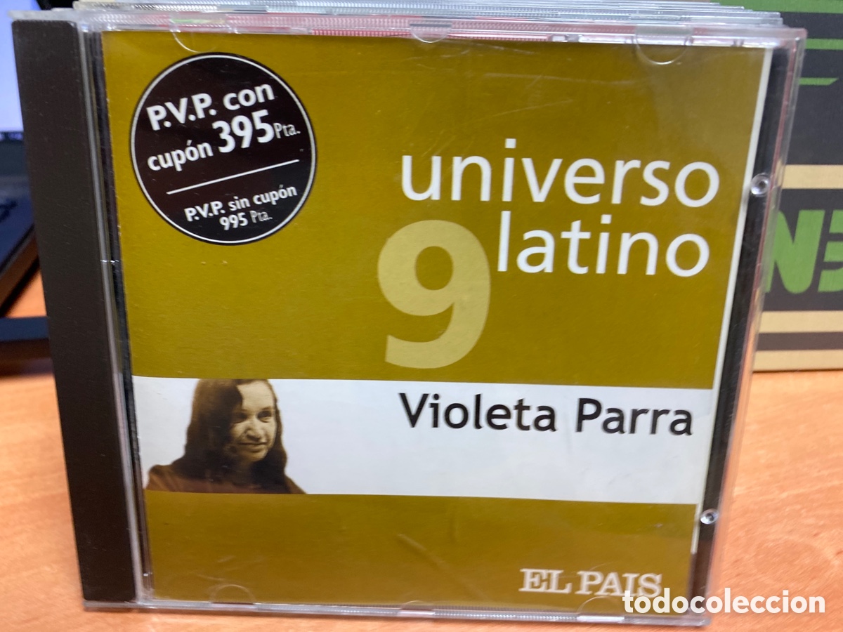 CDs de m&uacute;sica: Violeta Parra - Universo Latino 9 (CD, Comp) - Foto 1