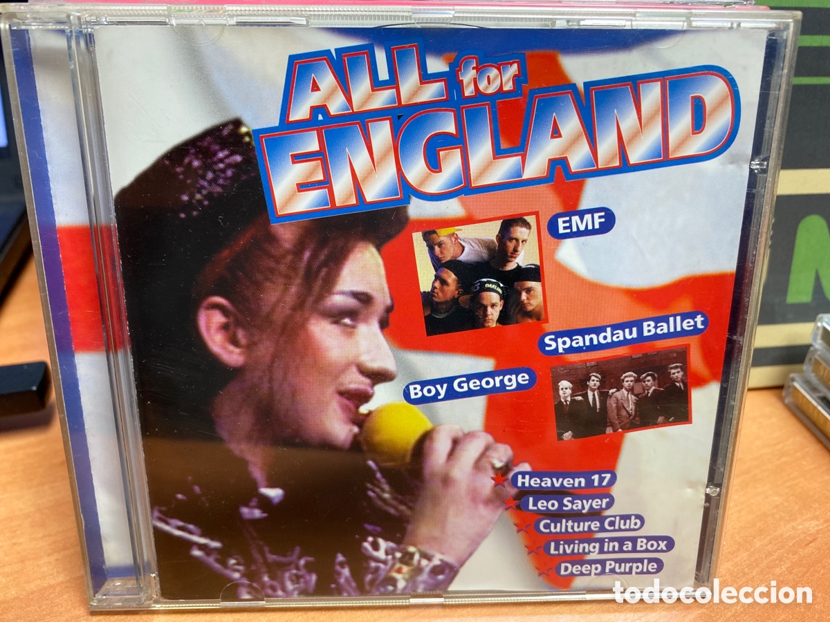 CDs de m&uacute;sica: Various - All For England (CD, Comp) - Foto 1