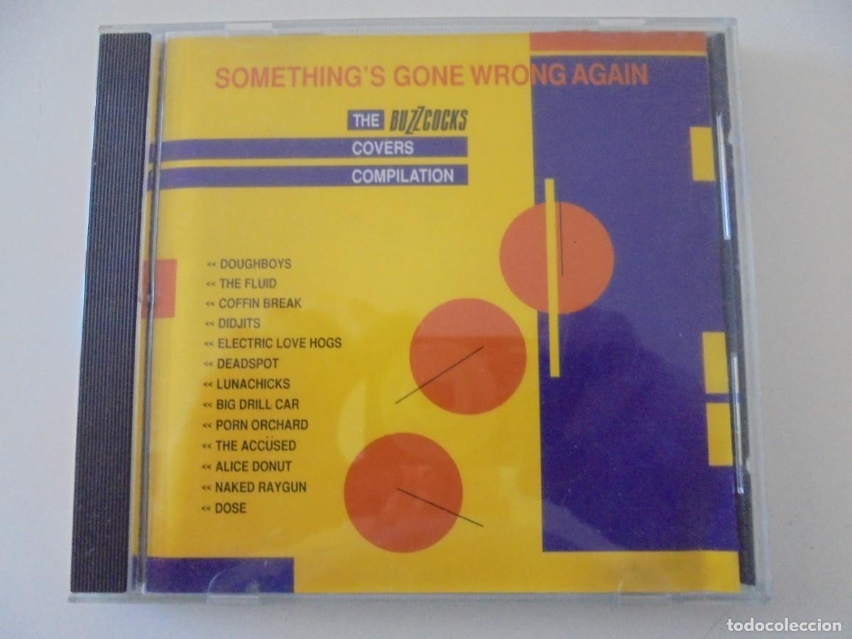 CDs de m&uacute;sica: SOMETHINGS GONEWRONG AGAIN. THE BUZZCOCKS COVERS COMPILATION. COMPACTO. - Foto 1