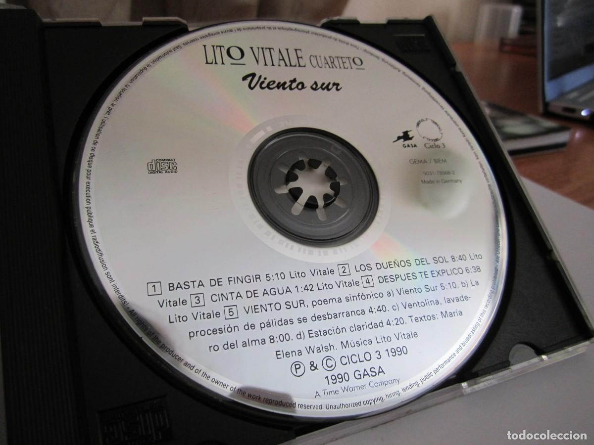 CDs de m&uacute;sica: cd Lito Vitale Cuarteto Vientosur - Foto 2