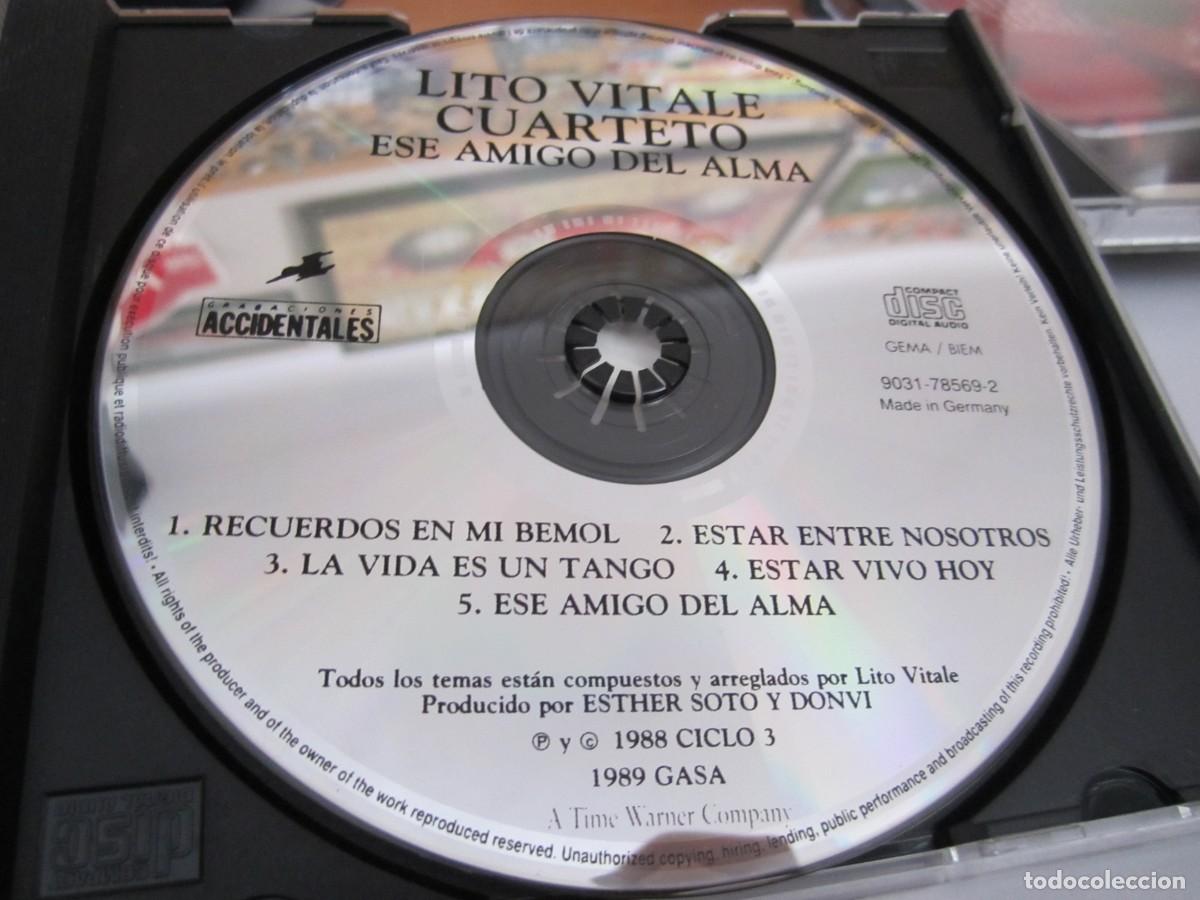 CDs de m&uacute;sica: cd Lito Vitale Cuarteto - Foto 2