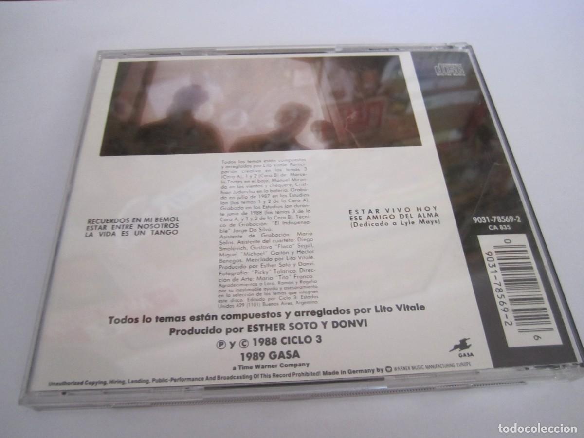 CDs de m&uacute;sica: cd Lito Vitale Cuarteto - Foto 3