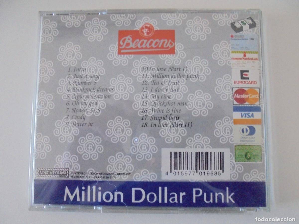 CDs de m&uacute;sica: BEACONS. MILLION DOLLAR PUNK. COMPACTO. - Foto 2