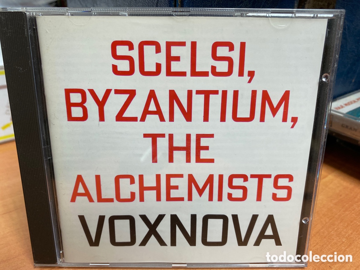 CD de M&uacute;sica: Voxnova - Scelsi, Byzantium, The Alchemists (CD, Album)