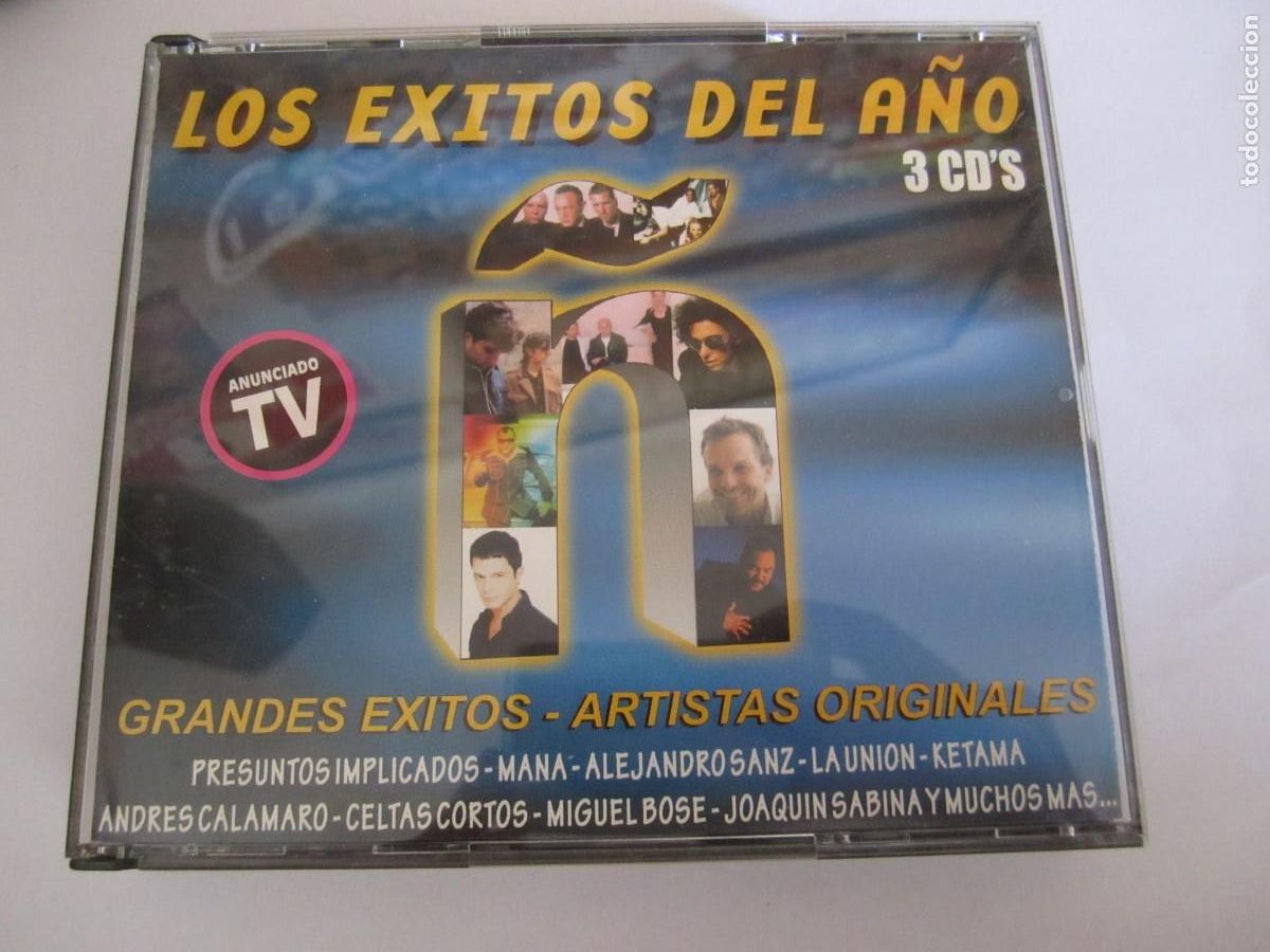CDs de m&uacute;sica: triple cd Exitos del a&ntilde;o 1999 - Foto 1