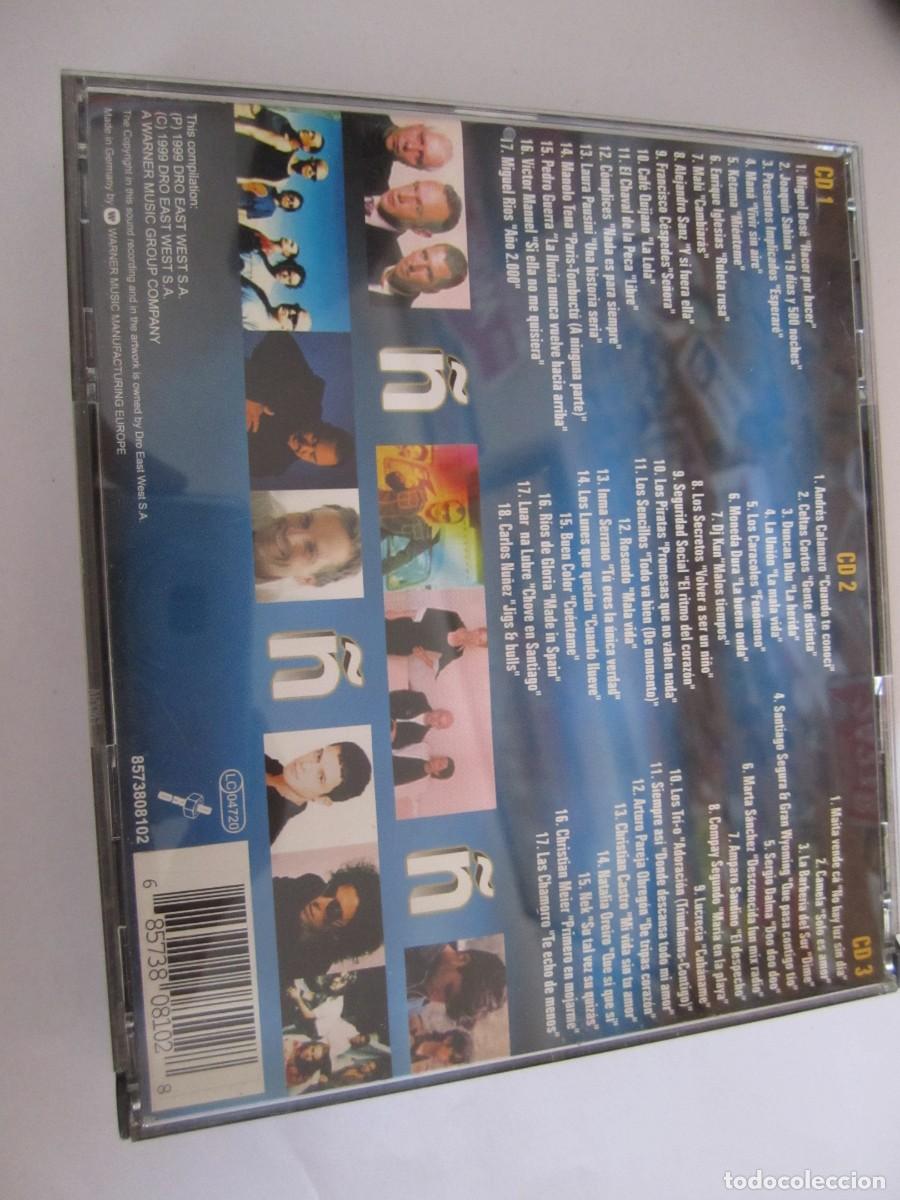 CDs de m&uacute;sica: triple cd Exitos del a&ntilde;o 1999 - Foto 2