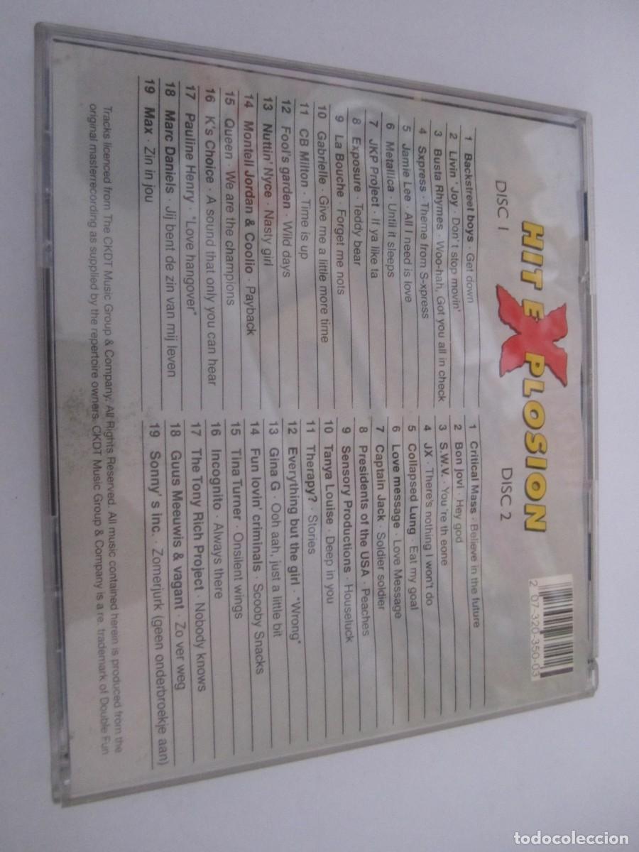 CDs de m&uacute;sica: doble cd hit explosion 7 - Foto 4