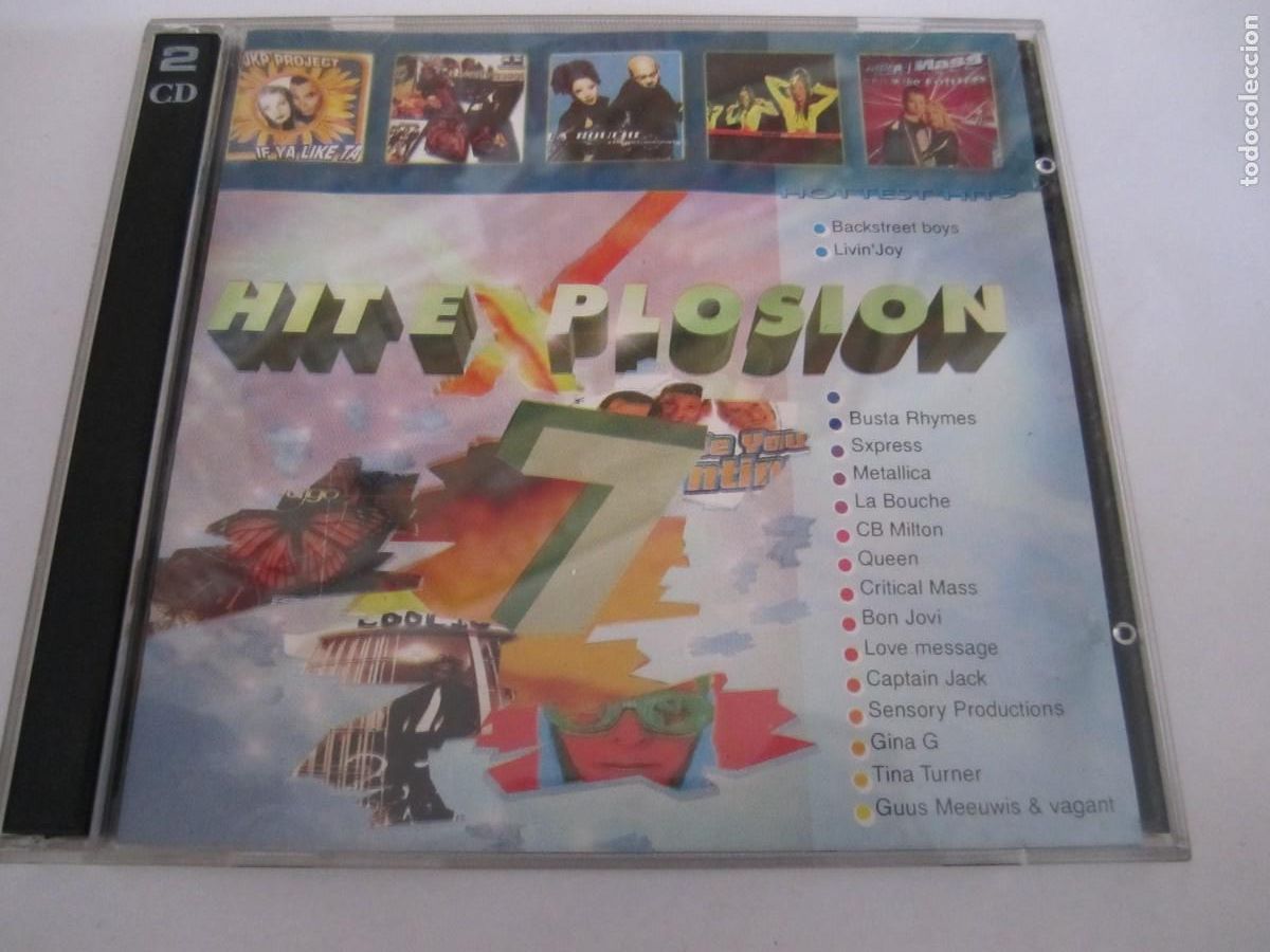 CDs de m&uacute;sica: doble cd hit explosion 7 - Foto 1