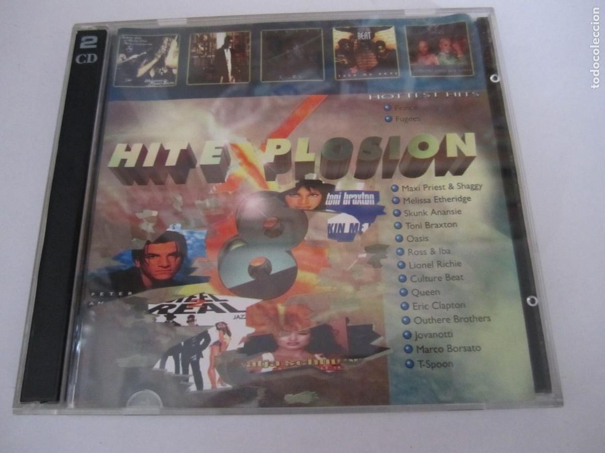 CDs de m&uacute;sica: doble cd hit explosion 8 - Foto 1
