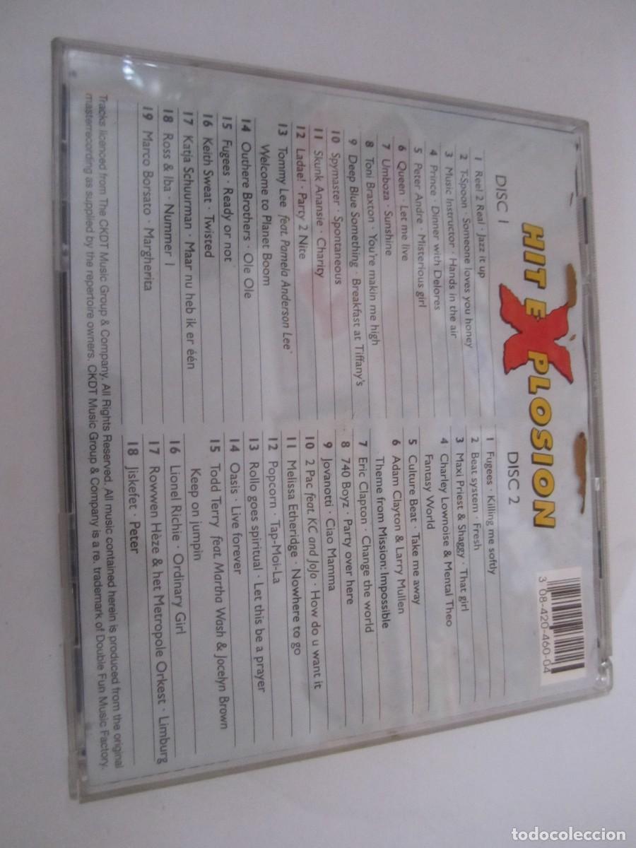 CDs de m&uacute;sica: doble cd hit explosion 8 - Foto 4